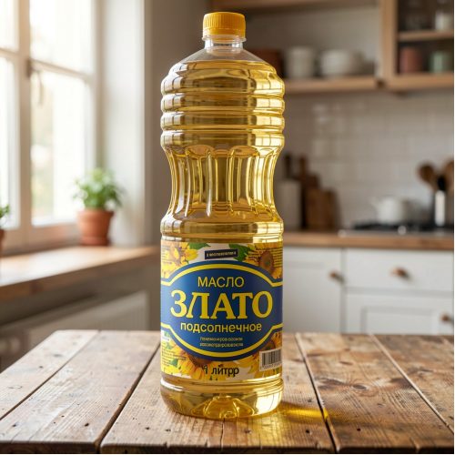 Масло подсолнечное Злато, 1 л