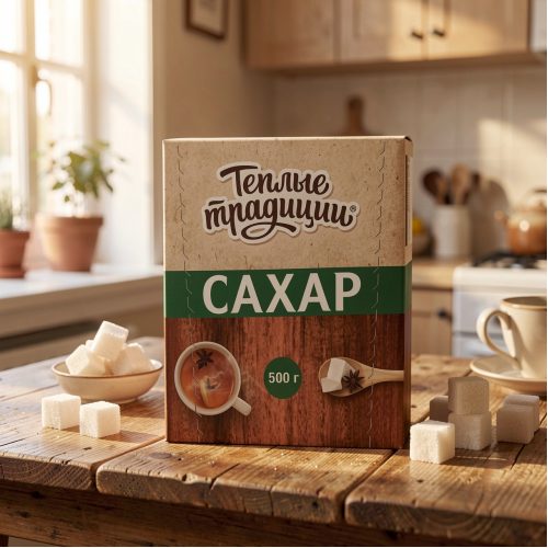 Сахар кусковой Тёплые традиции, 500 г