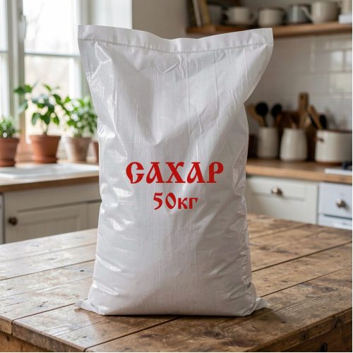 Сахар кристаллический, 50 кг