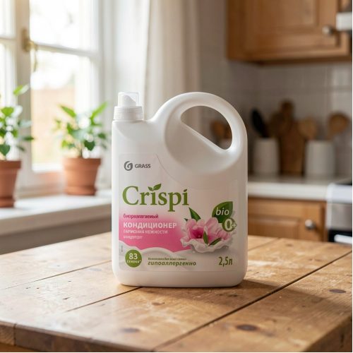 Кондиционер-ополаскиватель для стирки Crispi Гармония нежности, 1.8 л
