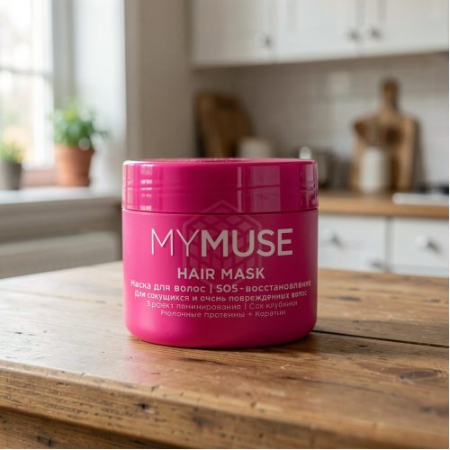 Маска для волос MYMUSE SOS восстановление, 300 мл