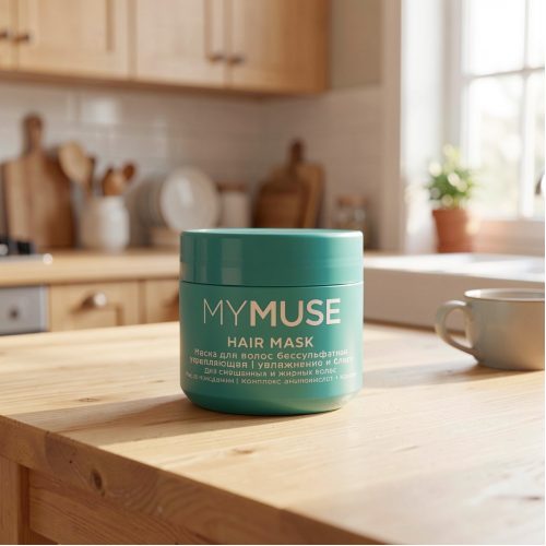 Маска для волос MYMUSE бессульфатная укрепляющая, 300 мл