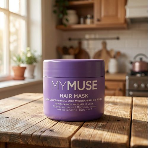 Маска для волос MYMUSE интенсивное питание и уход, 300 мл