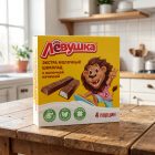 Шоколад экстра молочный Лёвушка с молочной начинкой, 50 г