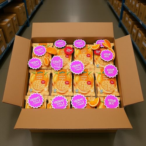 Злаковый десерт Dr.Korner апельсиновый с йогуртом рисовый без глютена, 34г