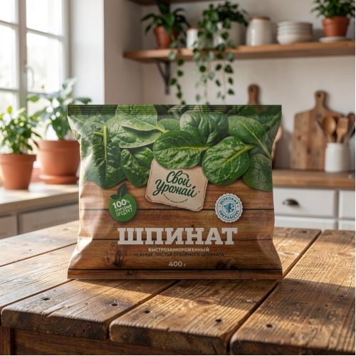 Шпинат Свой Урожай, 400 г