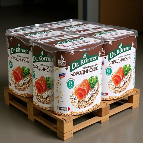 Хлебцы Dr.Korner бородинские хрустящие, 100г