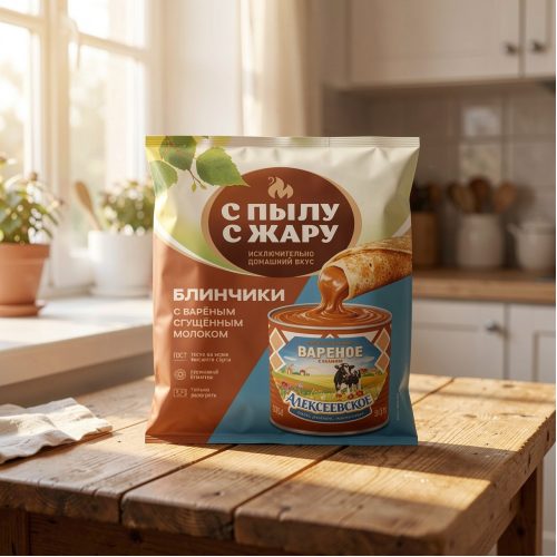 Блинчики С Пылу с Жару с варёной сгущёнкой, 300 г