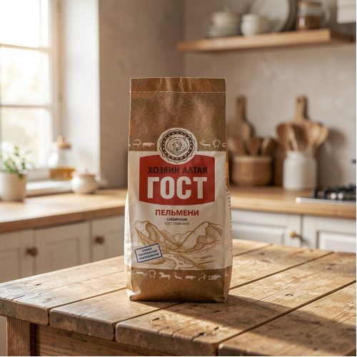 Пельмени Сибирские ГОСТ, 800 г