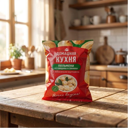 Пельмени Домашняя кухня Мясо-картофельные, 5 кг