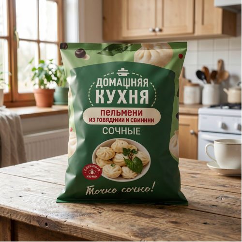 Пельмени Домашняя кухня Сочные, 6 кг