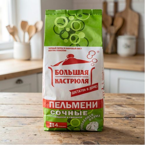 Пельмени Большая кастрюля Сочная, 5 кг
