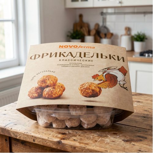 Фрикадельки КЛАССИЧЕСКИЕ из мяса цыплёнка, замороженные, 5 кг