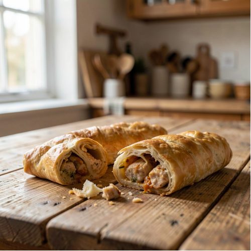 Слойка Улитка греческая с курицей, 180 г