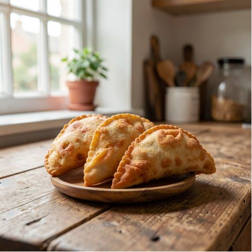Чебуреки с мясом жареные, 5 кг