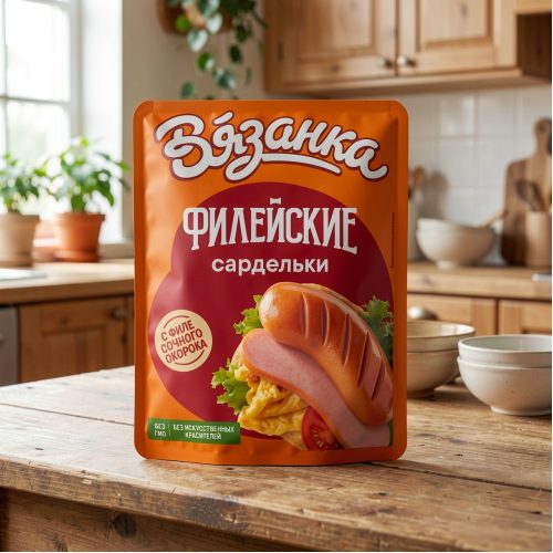 Сардельки Вязанка Филейские, 400 г