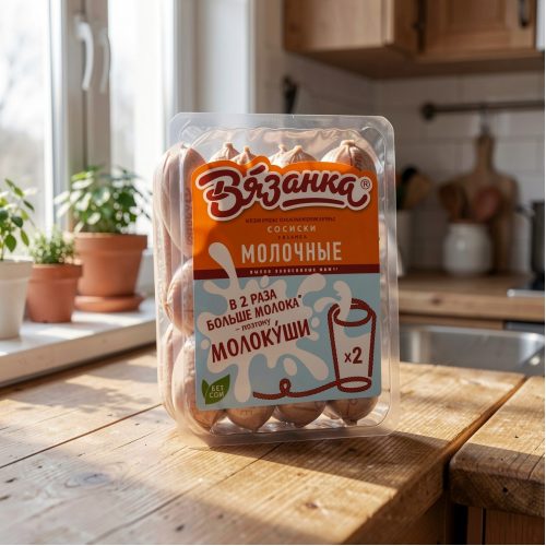 Сосиски Вязанка Молочные, 450 г