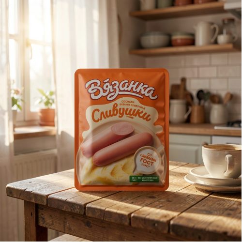 Сосиски Сливушки Сливочные, 330 г