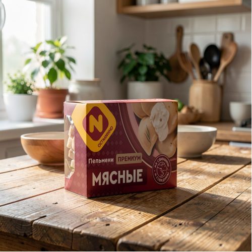 Пельмени МедУш Премиум Мясные, 400 г