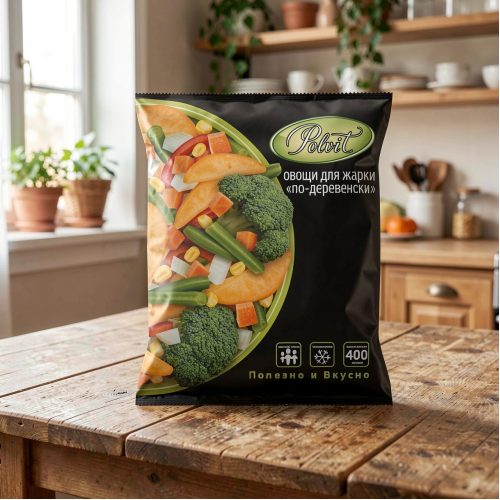 Овощи для жарки по-деревенски POLVIT, 400 г