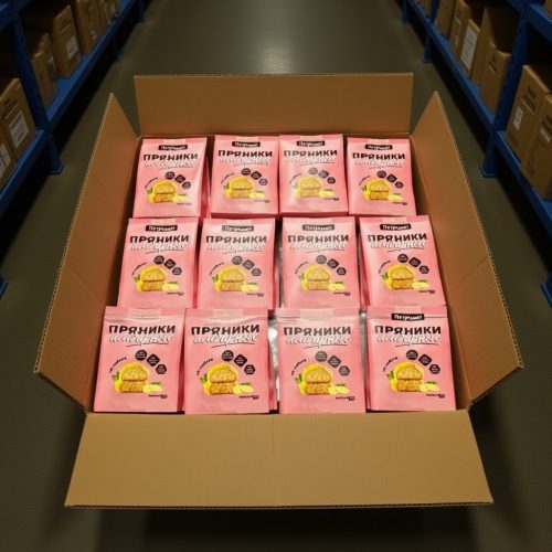 Пряники Петродиет на сорбите имбирные, 300г