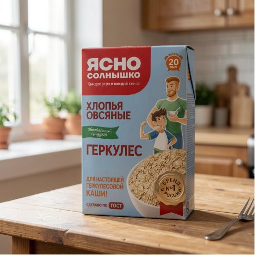 Хлопья овсяные Геркулес, 400 г