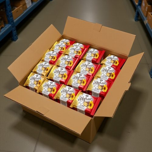 Халва Азовская КФ подсолнечная глазированная, 1кг