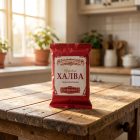 Халва Азовская КФ подсолнечная на фруктозе, 180г