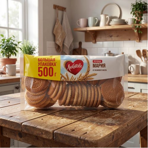 Печенье Балаковский ПК Мария, 500г