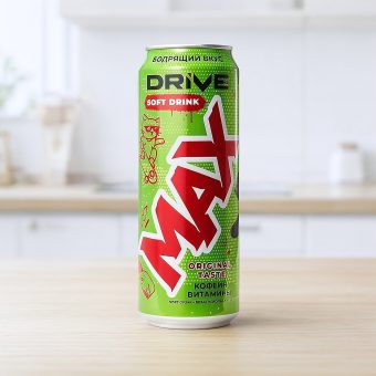 Энергетик Drive Me (Драйв Ми) max, зелёный, 0.449 л