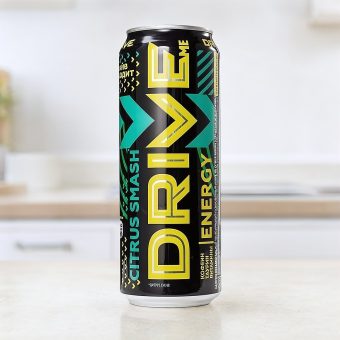 Энергетик Drive Me (Драйв Ми) цитрус Смэш, чёрный, 0.449 л