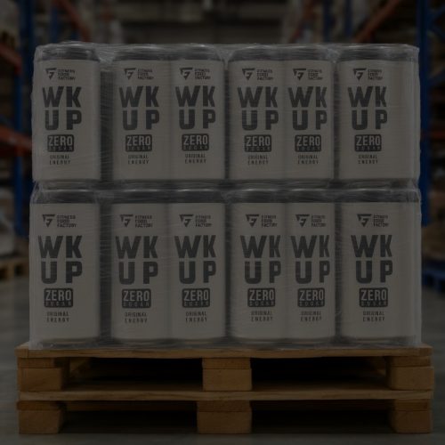 Энергетик Fitness Food Factory (Фитнес Фуд Фэктори) WK UP без сахара, белый, 0.45 л