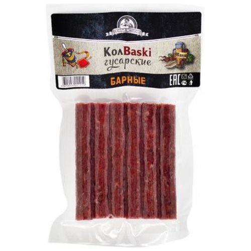 Колбаски Голсера Гусарские Барные, сырокопчёные, 80 г