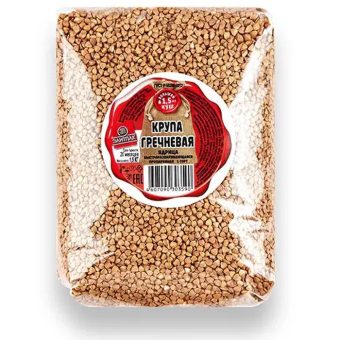 Гречка ядрица Эконом быстроразваривающаяся, 1 кг