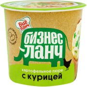 Пюре картофельное Бизнес Ланч с курицей, 40 г