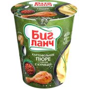 Пюре картофельное Биг Ланч с курицей, 50 г