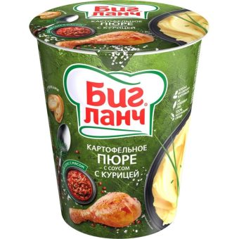 Пюре картофельное Биг Ланч с курицей, 50 г