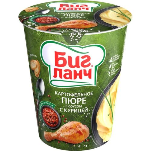 Пюре картофельное Биг Ланч с курицей, 50 г