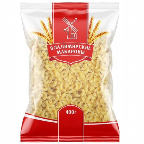 Макароны Владимирские, гребешки, 900 г