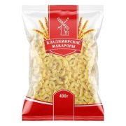 Макароны Владимирские, рожки рифленые, 900 г