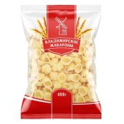 Макароны Владимирские, ракушки, 4 кг