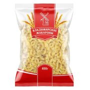 Макароны Владимирские, рожки рифленые, 4 кг