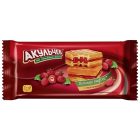 Вафли венские Акульчев с земляникой, 100 г