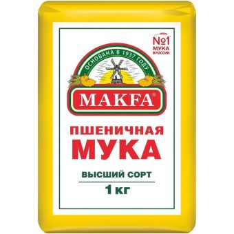 Мука пшеничная, 1 кг