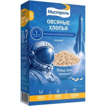 Овсяные хлопья нежные, 400 г