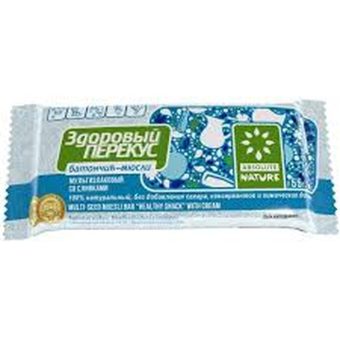Батончики мюсли Здоровый перекус, топленые сливки, 55 г