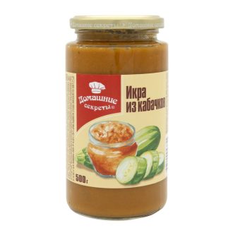 Икра кабачковая Домашние секреты, 500 г