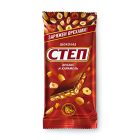 Шоколад молочный Степ с арахисом и карамелью, 80 г