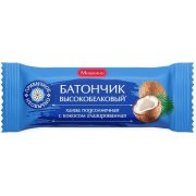 Батончик Халва Мишкино подсолнечная с кокосом глазированная, 50 г