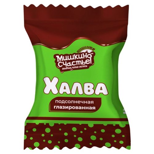 Халва подсолнечная Мишкино счастье, 500 г